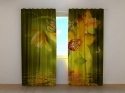 Photo curtains Nephrite Orchids