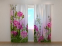Photo curtains Pink Roses