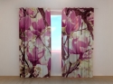 Photo curtains Pink Magnolias