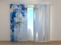 Photo curtains  Blue Irises 2