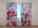 Photo curtains Magnolias