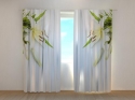 Photo curtains Wonderful White Lilies