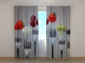 Photo curtains Forks