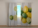 Photo curtains Limes and Lemons