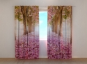 Photo curtains Alley of Magnolias