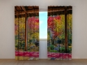 Photo curtains Colorful Japanese Maples