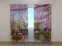 Photo curtains Spring in the Japanese Сastle Himeji