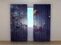 Photo curtains Creating Planets