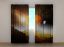 Photo curtains Planets