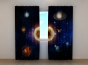 Photo curtains Sun and Planets