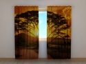 Photo curtains Africa Sunset