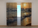 Photo curtains Sunset on the Seashore