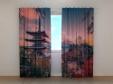 Photo curtains Mountain Fuji with Chureito Pagoda