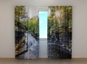 Photo curtains Mountain Spring Water