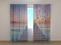 Photo curtains Sunrise on the Sea 2