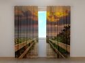 Photo curtains Sunset 3