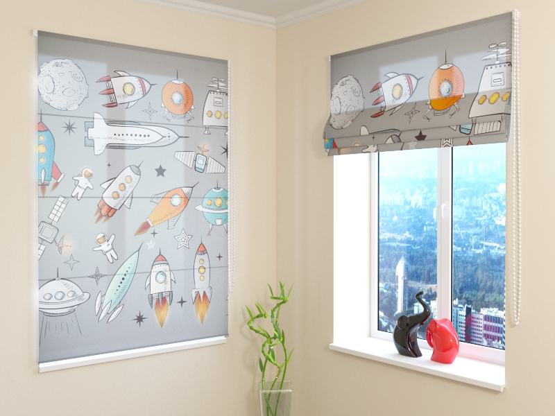 Roman Blind Spaceships and Shuttles