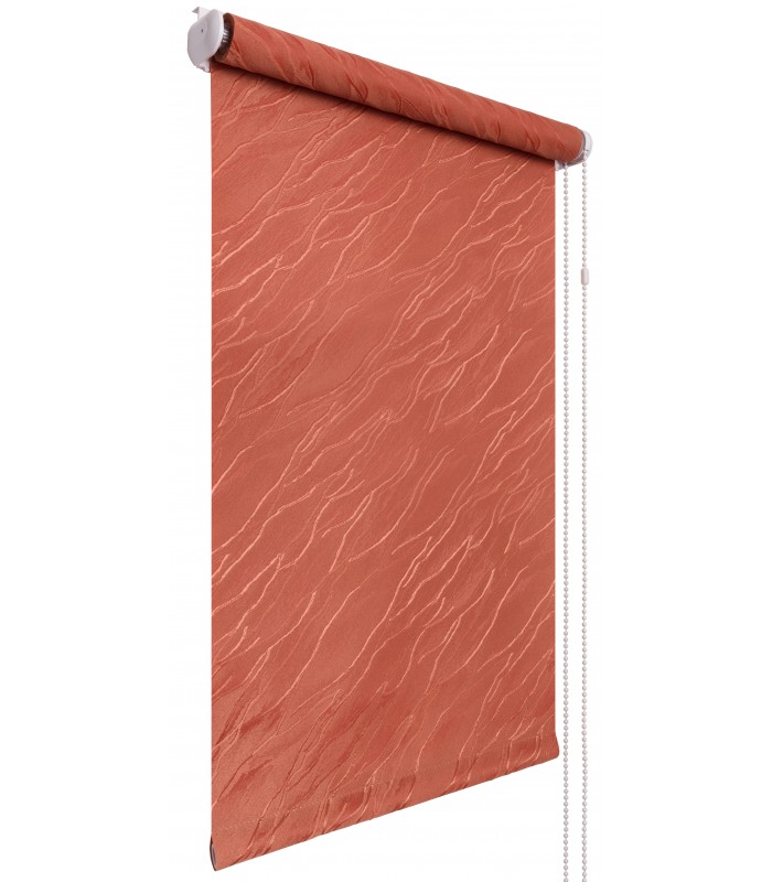 2202 Mini Roller blinds Woda / brick red