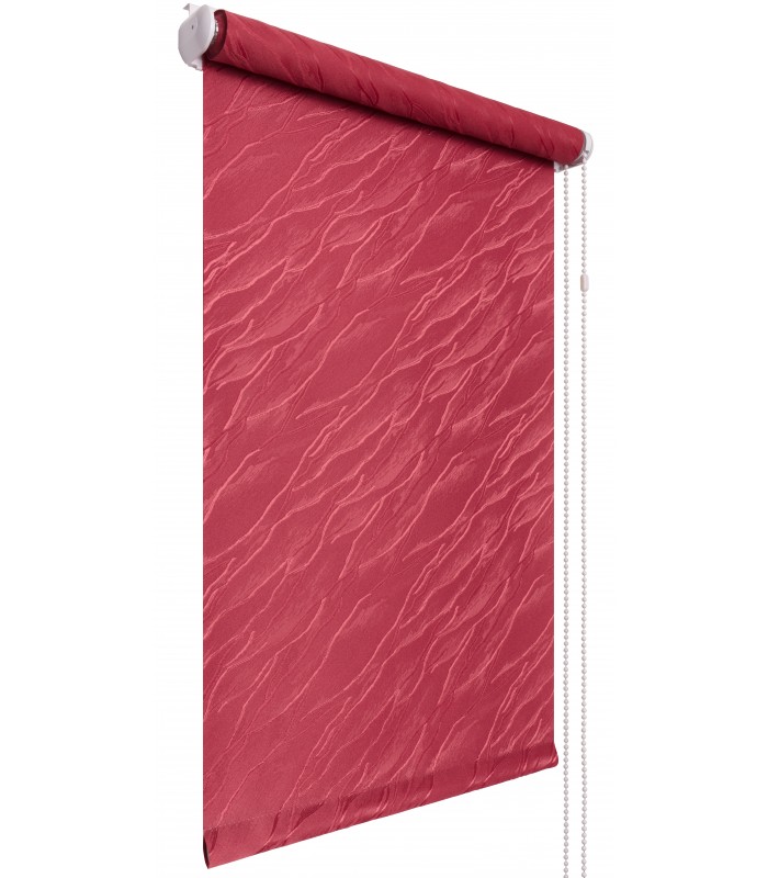 889 Mini Roller blinds Woda / burgundy