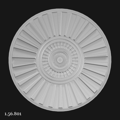 1.56.801 Polyurethane ceiling rosette