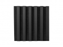 Redeļu panelis WL melns filcs - matēts melns