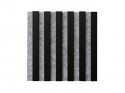 Redeļu panelis WL pelēks filcs - matēts melns