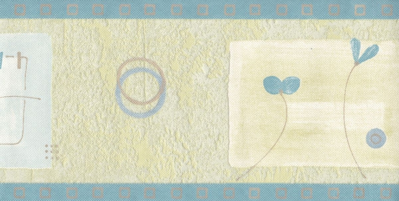 584615 Decorative wallpaper border