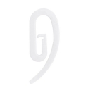 Plastic hook SIGMA