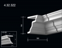 4.32.322  Polyurethane decorative elements