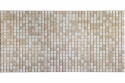 PVC panel TP10009499 Mosaic brown with patterns