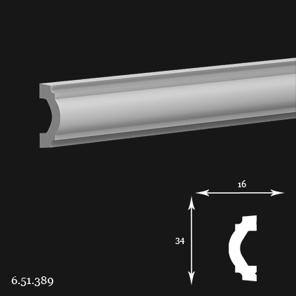 6.51.389 Poliuretāna moldings