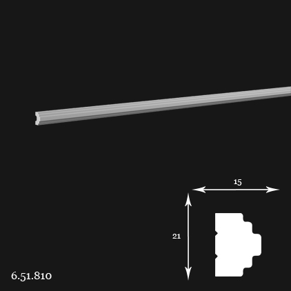 6.51.810 Poliuretāna moldings