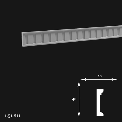 1.51.811 Poliuretāna moldings