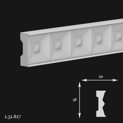 1.51.817 Poliuretāna moldings