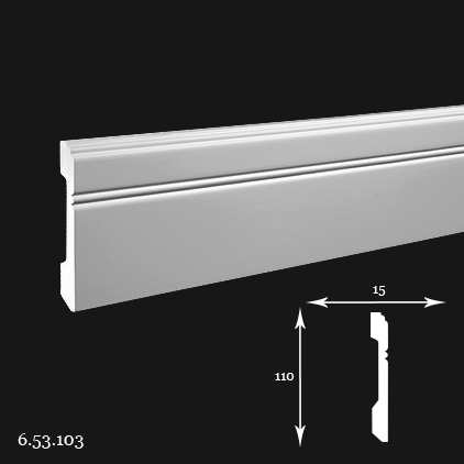 6.53.103 Polyurethane floor plinth