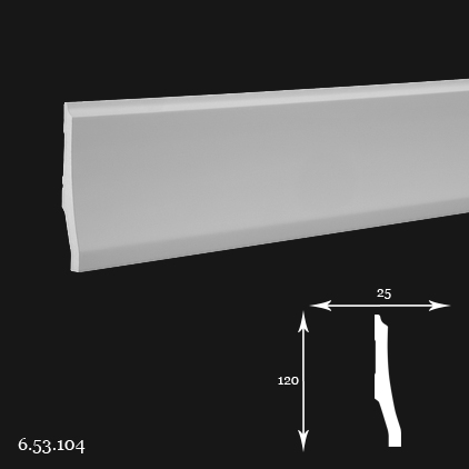 6.53.104 Polyurethane floor plinth