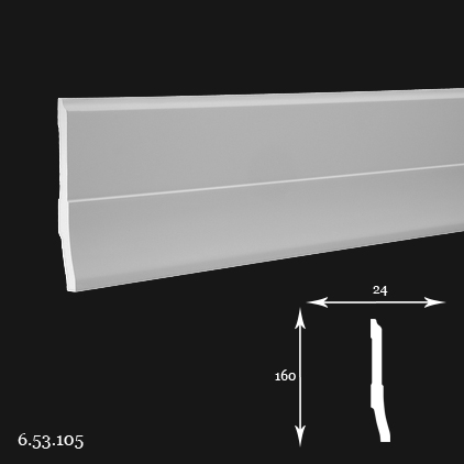 6.53.105 Polyurethane floor plinth