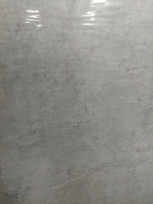 Self-adhesive wallpaper - marble silver