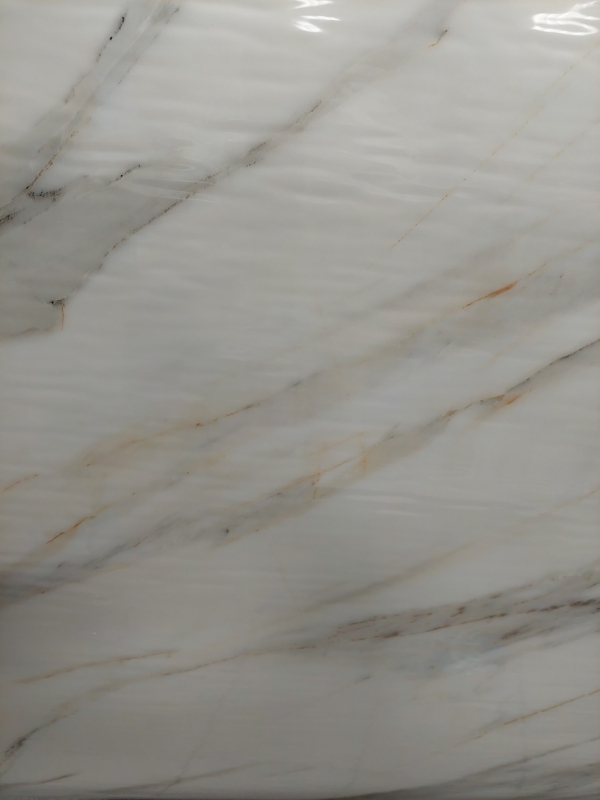 Self-adhesive wallpaper - marble grey gold